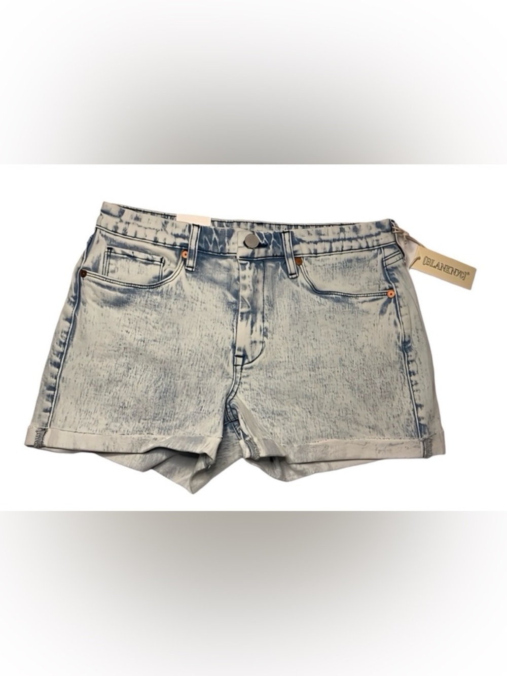 Blank NYC The Fulton Roll Up Jean Short Size 28 Step by Step NWT